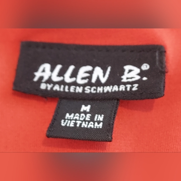 Allen B Rich Orange Sleeveless Scoop Neck Stretch Dress NWT - Picture 6 of 9